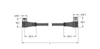 Aktuator- u. Sensorleitung PKW3S-2-PSW3S/TXL