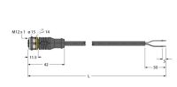 Aktuator- u. Sensorleitung RKC4.201T-20/TXL