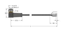 Aktuator- u. Sensorleitung WKSW4.5T-6/TXL