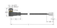 Anschlussleitung WKC4T-8/TXO3700