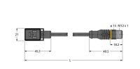 Ventilsteckverbinder VBS02-S80 #6606734