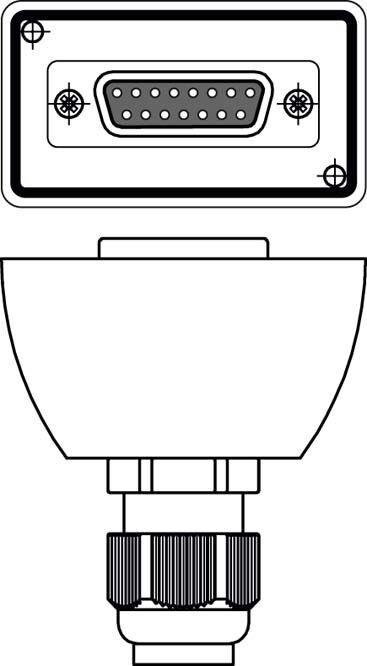 Anschlussleitung AC-D15E-GF