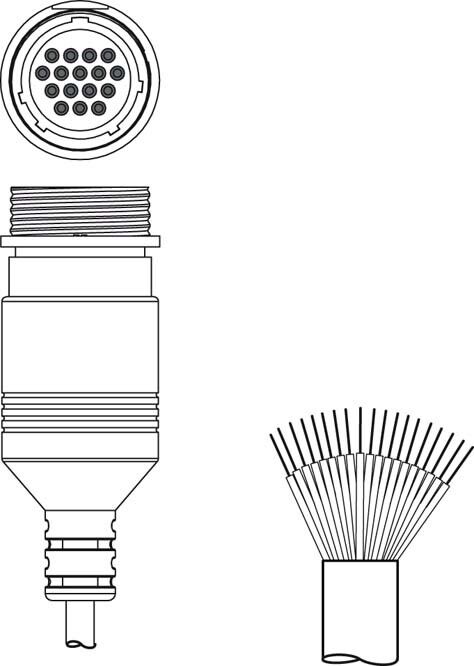 Anschlussleitung KD S-M30-16A-V1-050