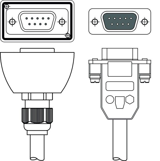 Verbindungsleitung CB-D9-5000-5GF/GM