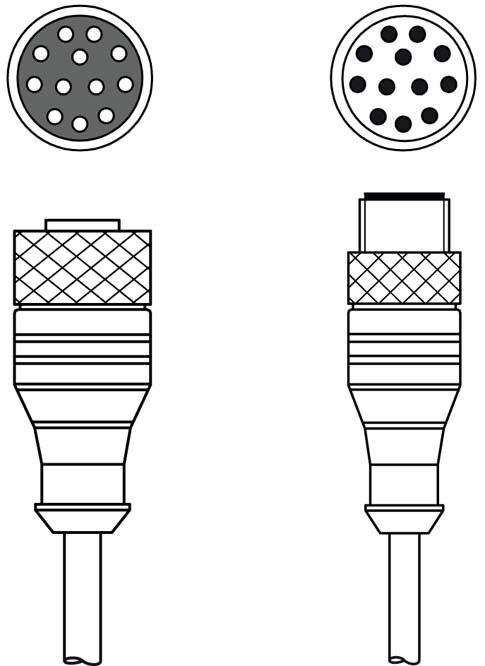 Verbindungsleitung KDS S-M12-C#50130286
