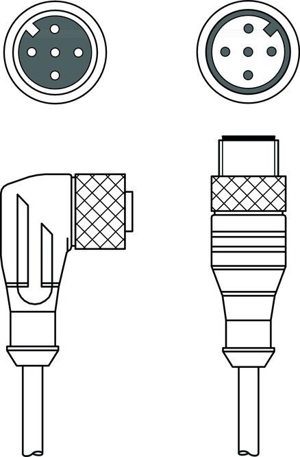Verbindungsleitung KDS U-M12-5#50133870