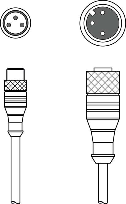Verbindungsleitung KDS U-M8-3A#50130929