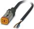 Sensor-/Aktor-Kabel SAC-4P- 1,5-PUR/DTFS