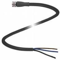 Kabeldose V3-GM-BK2M-PVC-U