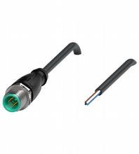 Kabelstecker V1S-G-BK0,6M-PUR-U