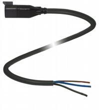 Male cordset DT3P-G-BK3M-PUR-O1