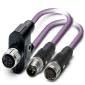 Bussystem-Kabel SAC-5PY-F/2X#1436039