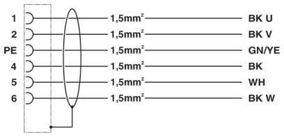Kabelstecker K-5E - OE/01#1618959