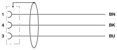Sensor-/Aktor-Kabel SAC-3P- 5,0-#1406266