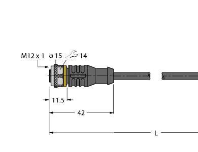 Aktuator- u. Sensorleitung RKC4.5T35RKC#6635611