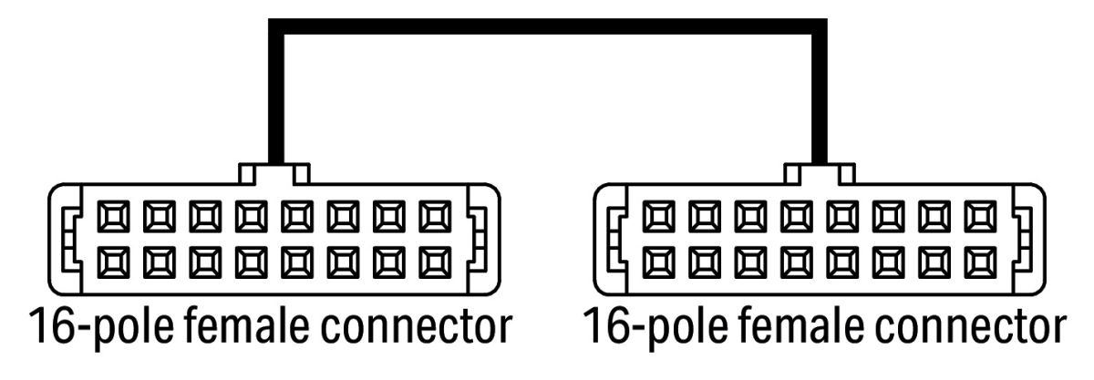 Anschlussleitung 16-polig 706-753/301-300