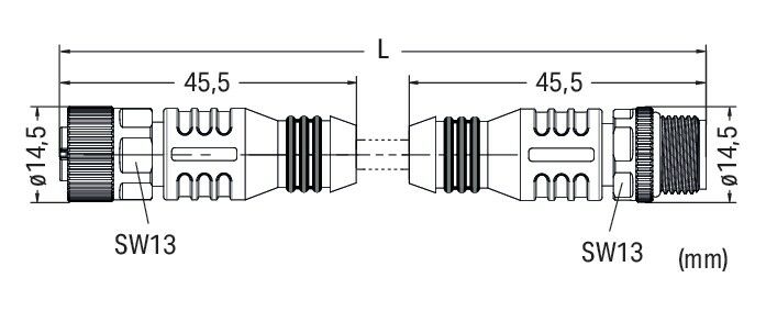 Sensor-/Aktorleitung 756-6401/030-050