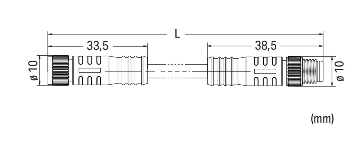 Sensor-Aktorleitung axial 756-6201/030-100