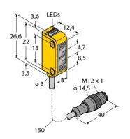 Opto Sensor Q12RB6FF15Q5