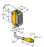 Opto-Sensor QS18VP6LAF250QPMA
