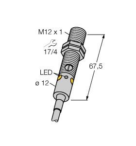 Opto Sensor M12NFF25