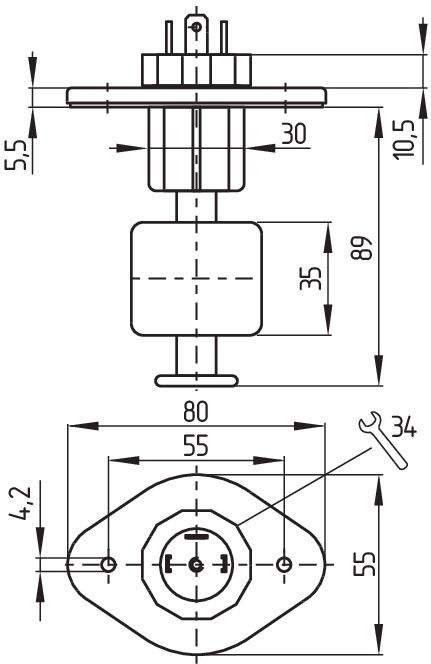 Magnetschalter BN 75-10Y