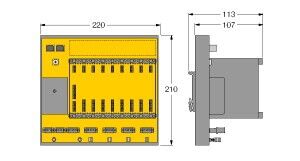 Modulträger DPC-49-4RMB/SY