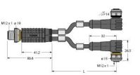 Y-Verterteiler m. Leitung VBRS4.4-2WKC#6635064