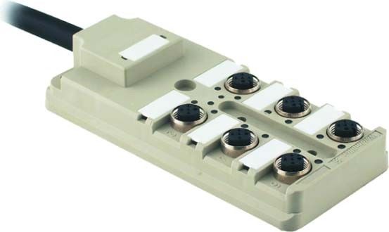 Sensor-Aktor-Verteiler SAI-6-F 4P PUR 20M