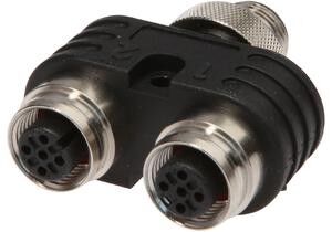 Verteiler, 2x M12 4polig, VK000043