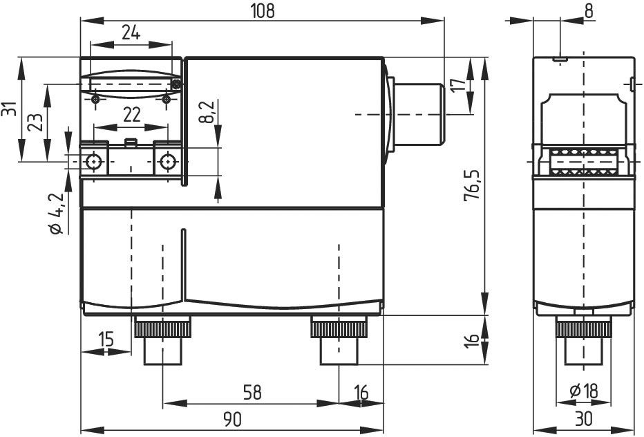 Sicherheitszuhaltung AZM170ST12/02ZK2197