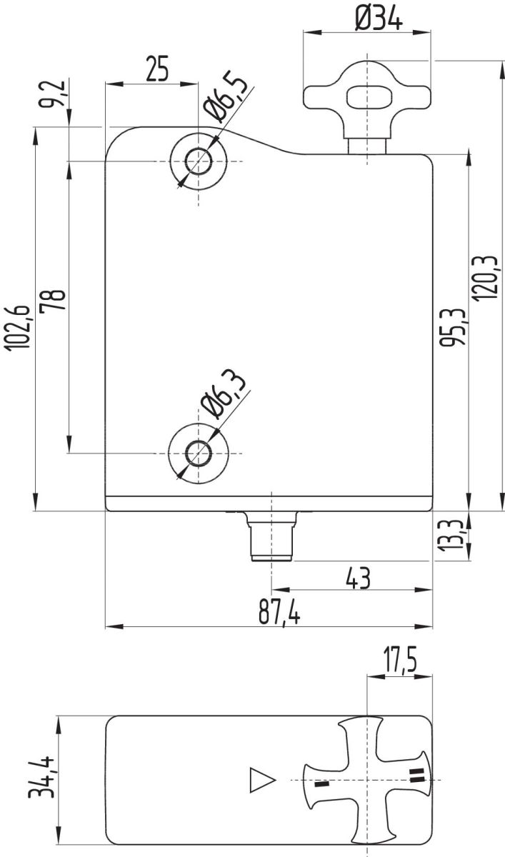 Sicherheitszuhaltung AZM300Z-ST-1P2P