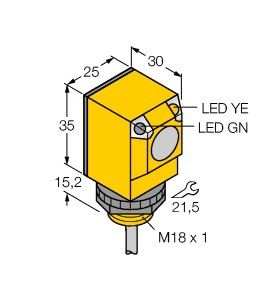 Opto Sensor Q25SP6LP W/10