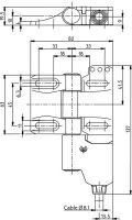 Sicherer Scharnierschalter SHS3-U15Z-KA5-R-IPX