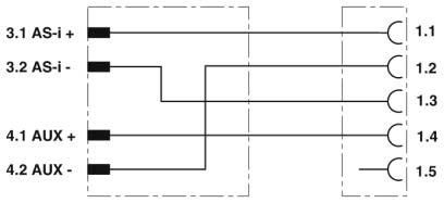 Verteiler SAC-ASI-J-Y #1407576