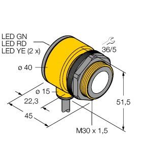 Ultraschallsensor T30UINB-CRFV