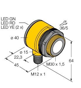 Ultraschallsensor T30UUPBQ-CRFV
