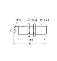 Ultraschallsensor RU50U-S18-LU8X