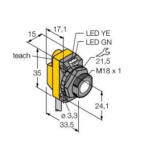 Ultraschallsensor QS18UPA W/30