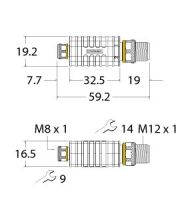 Adapter AD-MFK4-FSM4.4