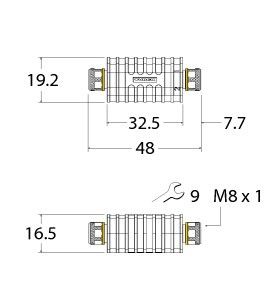 Adapter AD-MFK4-MFK4