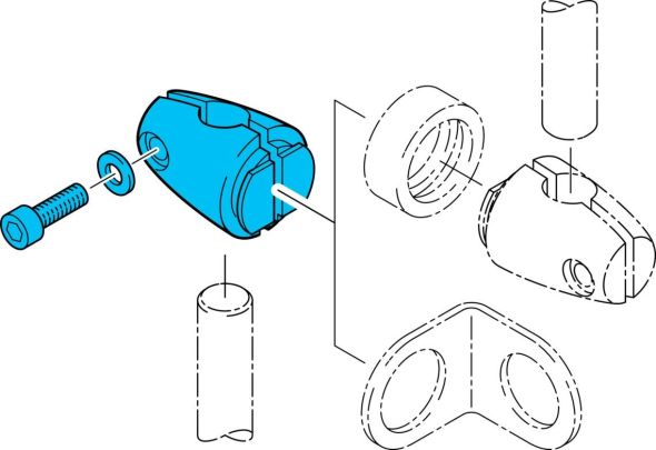 Klemmzylinder HS-KL-12-20-V