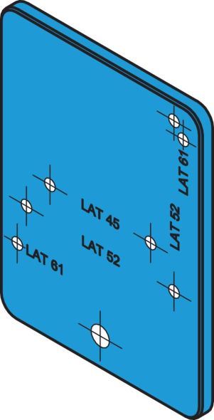 Montageplatte UBT-KU-PH-MP-LAT