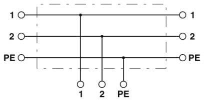 T-Verteiler QPD T 2PE1 #1414714