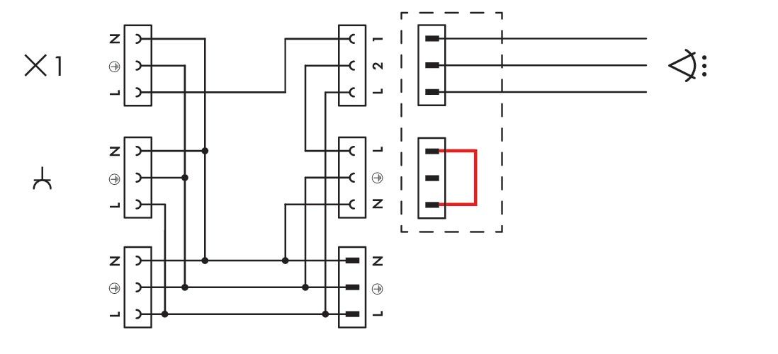 konfekt. Anschlussleitung 771-5001/106-000
