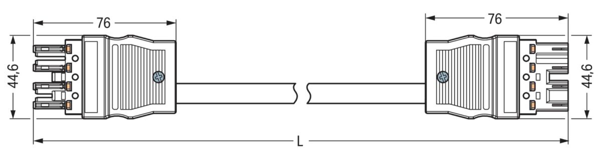 Verbindungsleitung konfek. 771-5002/2021-401