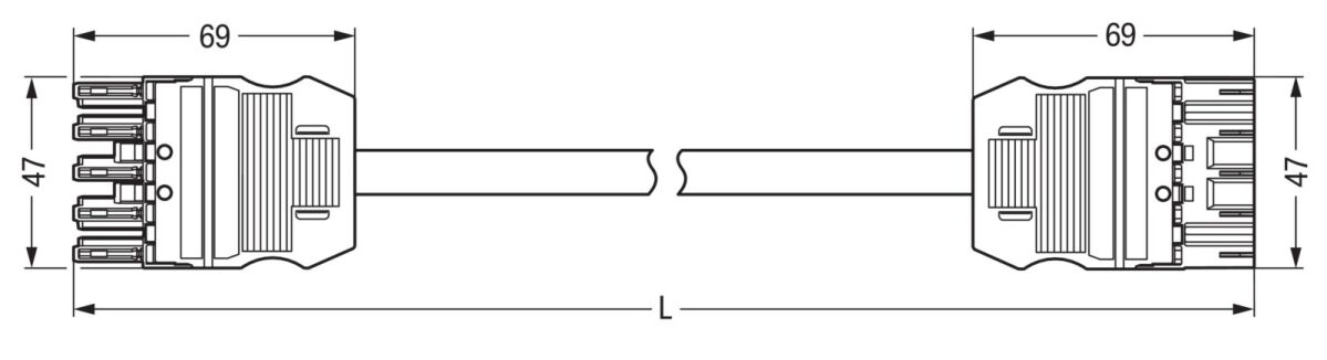 Verbindungsleitung konfek. 771-9585/076-201