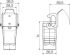 Steckverbinder-Gehäuse HDC 04A KOLU 1M20G