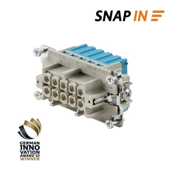Kontakteinsatz HDC HE 10 FQT