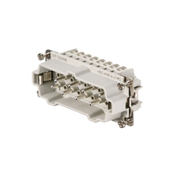Steckergehäuse HDC HVE 6+2 MS